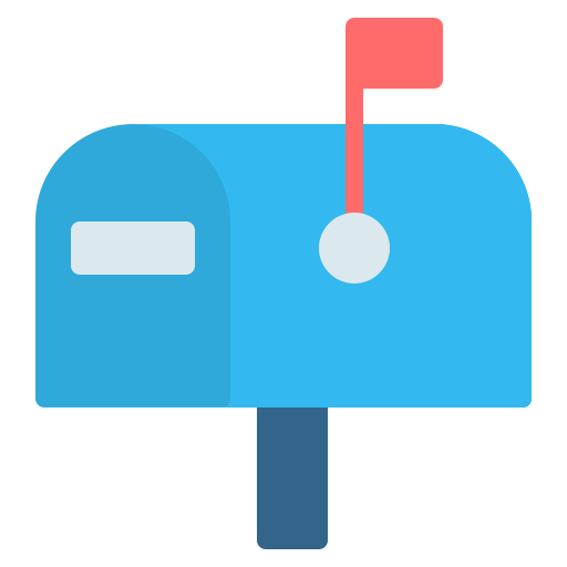 Sent to you by regular mail