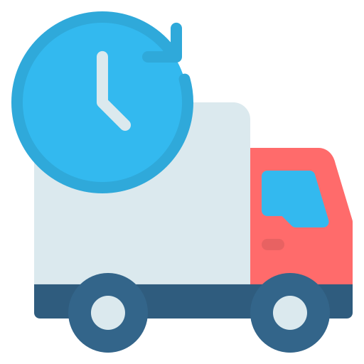 Delivered to you by a courier