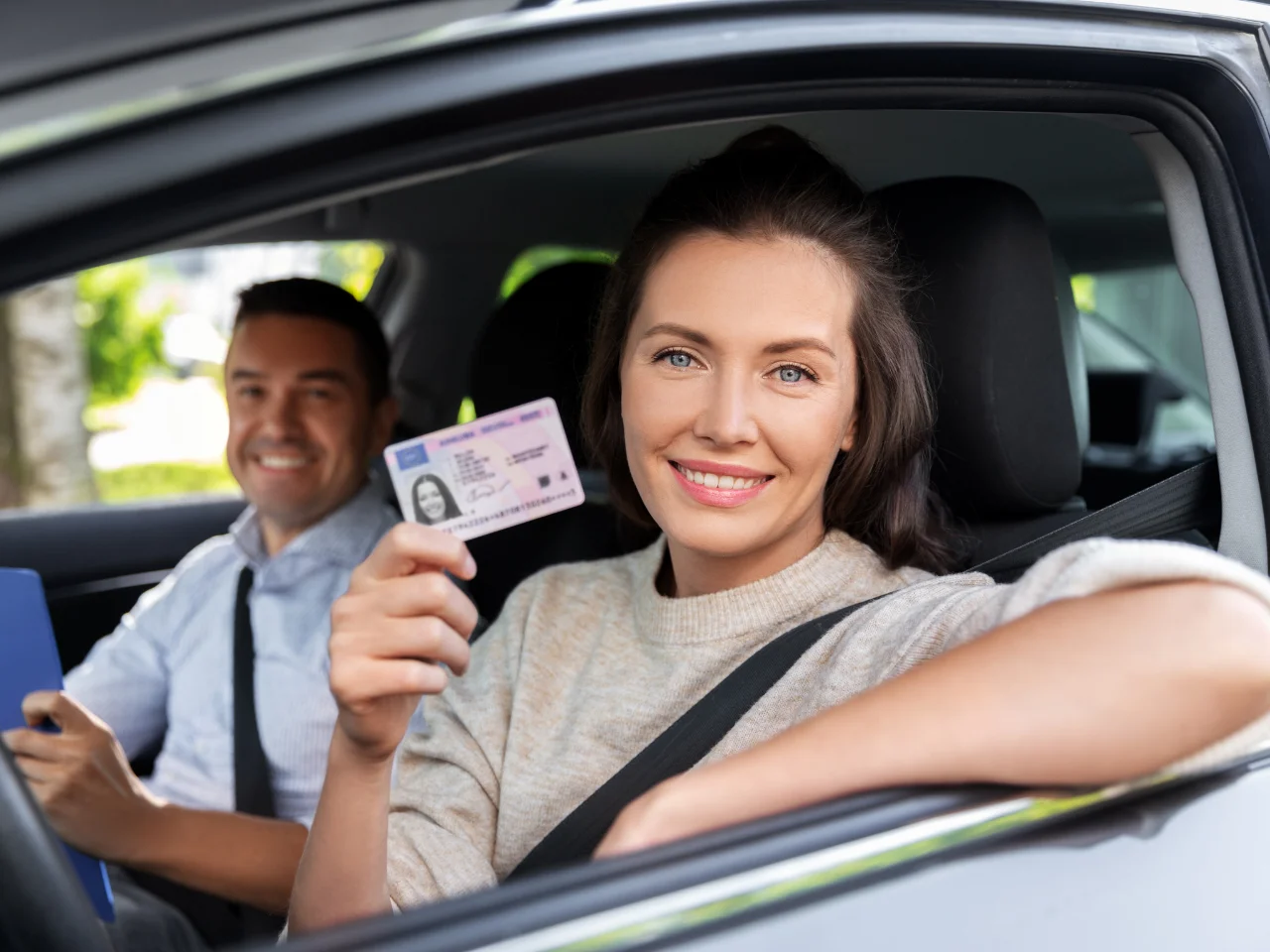 Driver holding an Alberta driver's licence after exchanging a foreign driver's licence without a road test.
