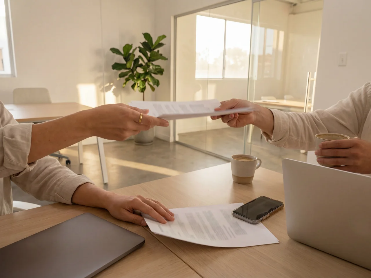 Chronological steps of the Canadian security screening and document evaluation process.