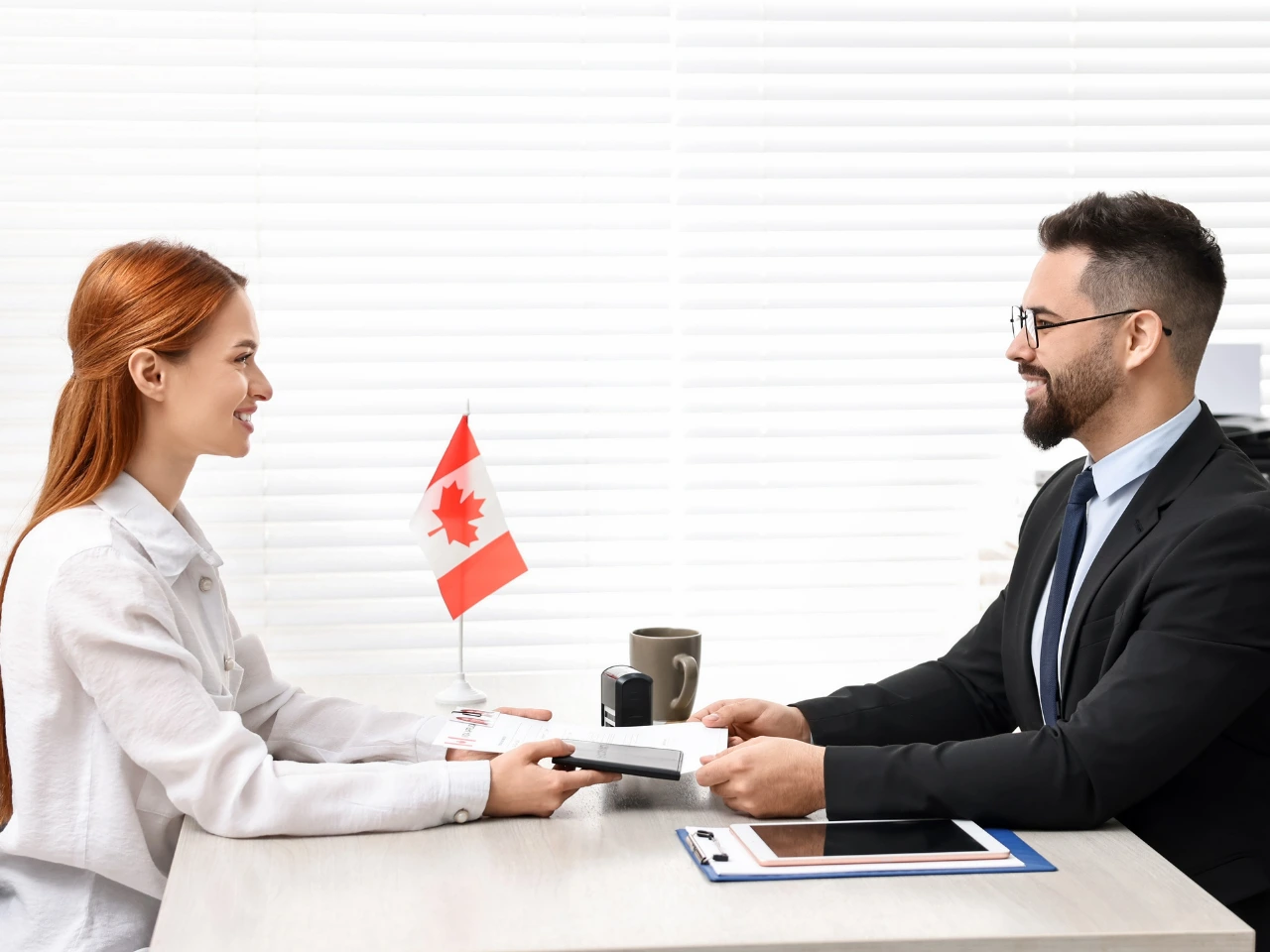 Meeting about Canadian immigration document requirements