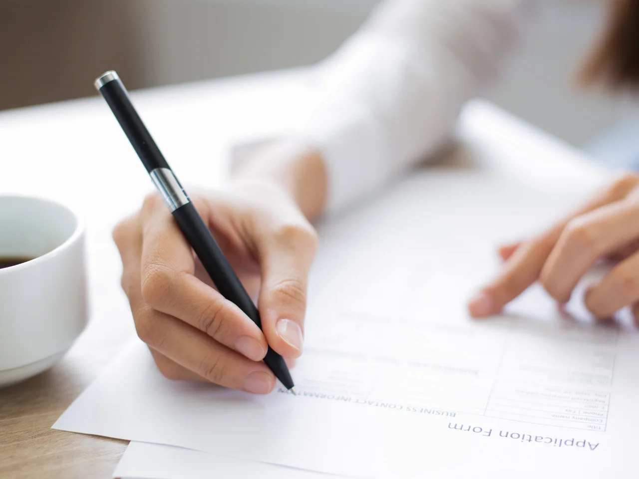 Applicant completing a WES credential evaluation application for an educational credential assessment in Canada.